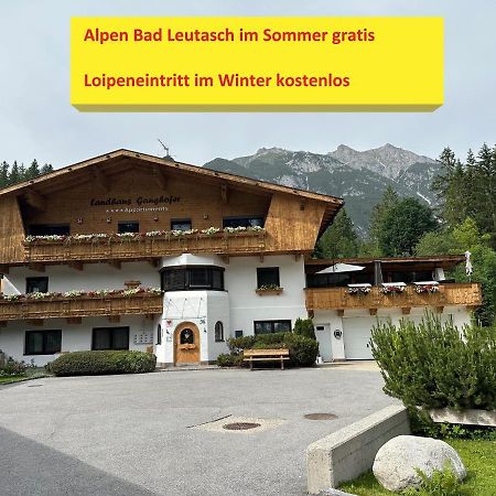 Апартаменты W4 Haus Ganghofer Лойташ Экстерьер фото